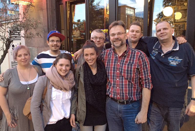 Gute Laune beim Team des OMSAG Kundenservice Das Team des OMSAG Kundenservice