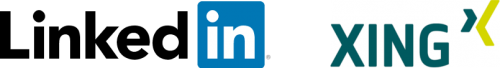 linkedin-logo-u-xing-logo OMSAG - Wissen - Social Media Marketing Guide - Logo LinkedIn und XING