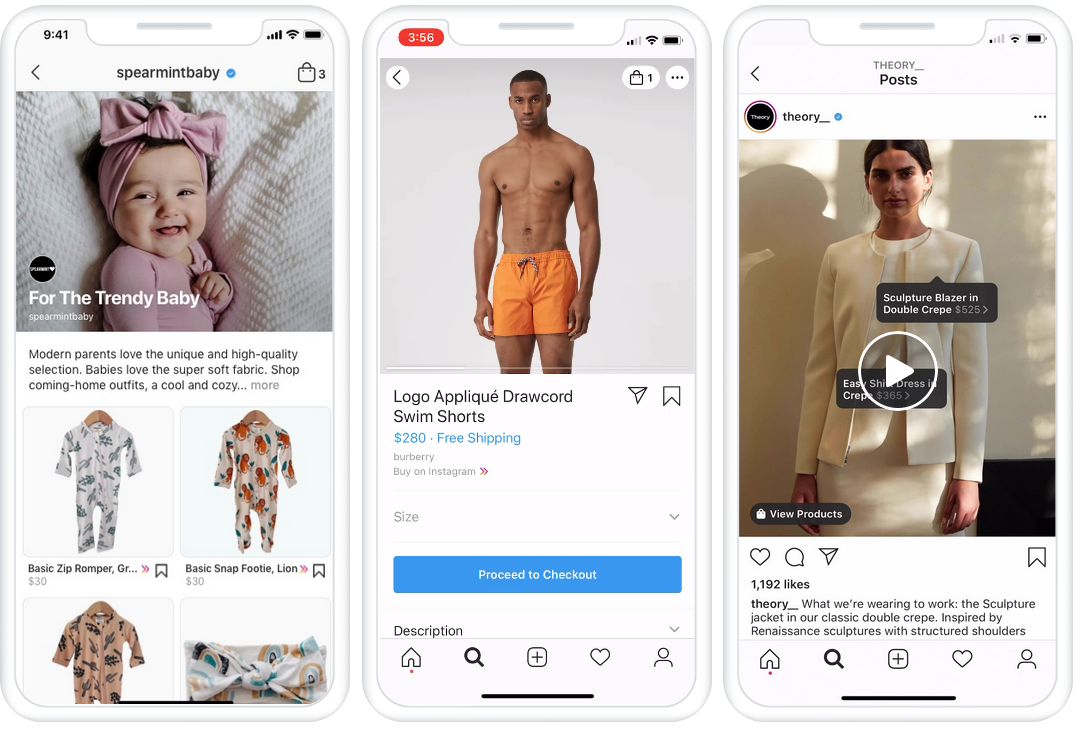 instagram shopping